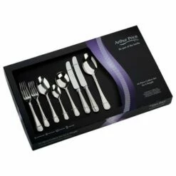 Arthur Price Classic Bead 44 Piece Cutlery Gift Box Set FREE Extra Six Tea Spoons