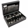 Arthur Price Signature Echo 124 Piece 12 Person Canteen Set Plus FREE Set Of 12 Tea Spoons