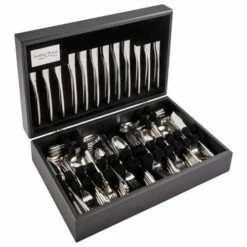 Arthur Price Signature Echo 124 Piece 12 Person Canteen Set Plus FREE Set Of 12 Tea Spoons