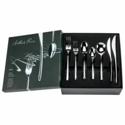 Arthur Price Signature Echo 84 Piece Cutlery Box Set Plus FREE Set Of 12 Tea Spoons -HARTS OF STUR Sales ZECH8401 Arthur Price Signature Echo 84pc Boxed Set 1