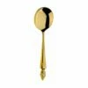 Clive Christian Empire Flame All Gold Soup Spoon -HARTS OF STUR Sales ZEFG0050 Clive Christian Empire Flame All Gold Soup Spoon