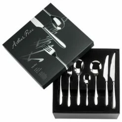 Arthur Price Signature Henley 84 Piece Cutlery Box Set Plus FREE Set Of 12 Tea Spoons -HARTS OF STUR Sales ZHEN8401 Arthur Price Signature Henley 84 Piece Set New 2
