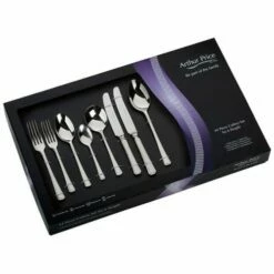 Arthur Price Classic Harley 44 Piece Cutlery Gift Box Set FREE Extra Six Tea Spoons