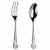 Arthur Price Classic Kings Serving Spoon & Fork Set