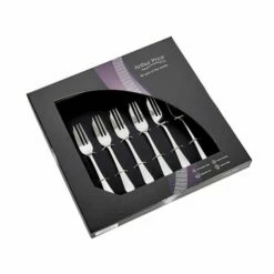Arthur Price Classic Rattail Set Of 6 Pastry Forks